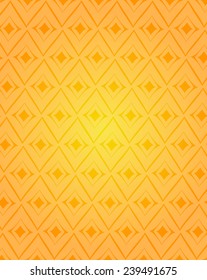 Gradient Orange ornament background in vector