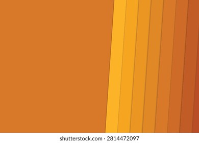 Gradient orange parallel light streaks on textured surface