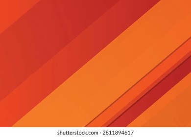 Gradient overlapping diagonal strips in warm red-orange tones stripes