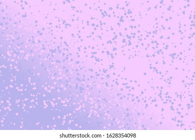 Gradient particle background - abstract colorful vector graphic design with squares