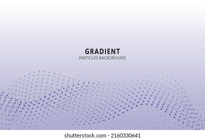 Gradient Particles Background,Vector Illustration Eps10