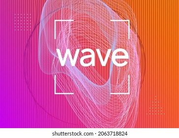 Gradient party flyer. Dynamic fluid shape and line. Modern concert magazine concept. Gradient party flyer. Electro dance music. Electronic trance sound. Club dj poster. Techno event.