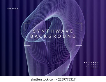 Gradient party flyer. Dynamic fluid shape and line. Energy show magazine template. Gradient party flyer. Electro dance music. Electronic trance sound. Club dj poster. Techno event.