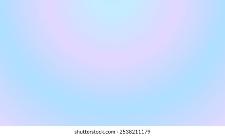 Gradient pastel blue sky winter background. Purple and blue, pink gradient mesh winter, spring background. For fashion, poster, web, banner, page, cover, social, media, card. Vector illustration