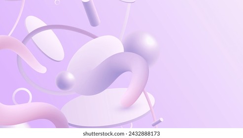 Gradient pastel color background vector design in eps 10