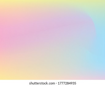 The gradient pastel mixed colours trendy banner template background