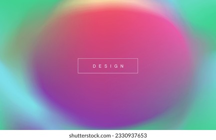 Fondo de arcoiris moderno degradado en tonos pastel. amarillo, rosa, púrpura, verde, azul para los conceptos de diseño, fondos de pantalla, web, presentaciones e impresiones. diseño vectorial.