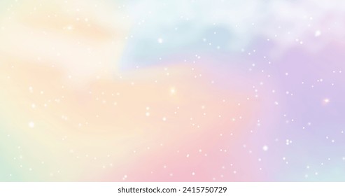 Gradient pastel sky background vector design in eps 10