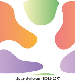 Gradient pattern color vector illustration