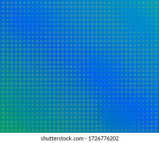 Gradient pattern with small dots. Wallpaper, simple background for covers, web pages and conferences, business cards. Vector illustration
