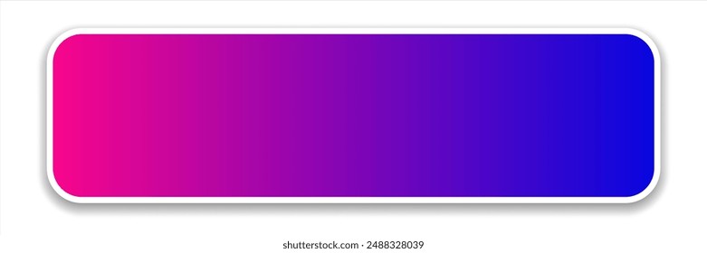 Gradient pink and blue CTA button template.
