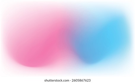 Gradient pink and blue soft blur with smooth fluid design effect