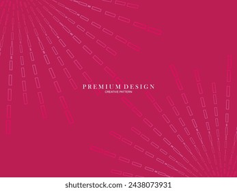 Gradient pink flat block geometric premium background.