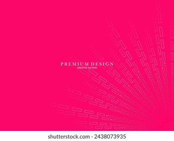 Gradient pink flat block geometric premium background.