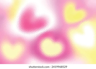 gradient pink with foil texture with abstract love, suitable for Valentine's Day greeting card designs, feminine backgrounds, wall paper