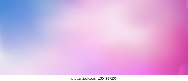 Gradient pink purple blue blur background. Abstract colorful illustration in luxury pastel style for cover. Beauty wall soft color smooth sweet tone lovely fresh empty space.