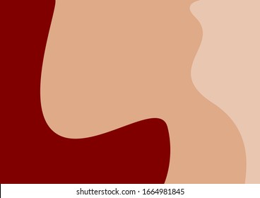 Farbverlauf-rosafarbener Hintergrund.Nude-Ton. Das Konzept ist sanft und feminin.