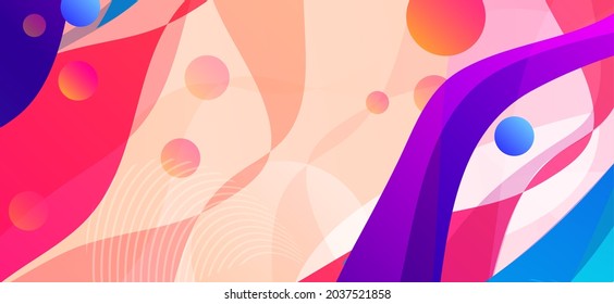 gradient pink wave liquid abstract background 