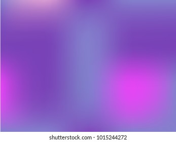 Gradient pink-violet background. Vector illustration. Abstract creative multicolored blurred backdrop. Smooth blend banner template. For Web and Mobile Applications, social media, modern decoration