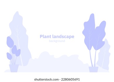 Paisaje plantas degradadas 