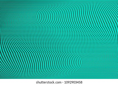 Gradient polka dots green background. Soft halftone pattern. Modern vector illustration. Abstract curves. Points backdrop. Dotted spotted pattern. Monochrome template for web design