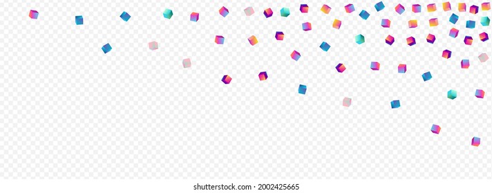 Fondo Panorámico Transparente del Vector de Polígono Gradiente. Plantilla de bloque geométrico brillante. Cubierta de cubo de estructura. Patrón de metal rhombus multicolor.