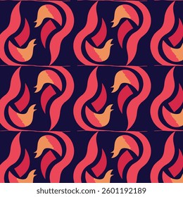 gradient Polygonal Geometric Texture with a Futuristic Touch