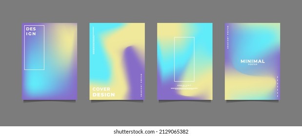 gradient poster for home wall decoration