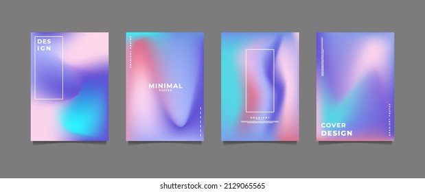 gradient poster for home wall decoration