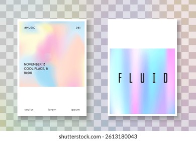 Gradient Presentation. Color Texture. Pastel Banner. Plastic Concept. Minimal Foil. Violet Spectrum Paper. Isolated White Illustration. Pink Gradient Presentation