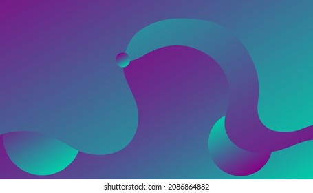 Gradient purple abstract background. Liquid composition. designs for posters, leaflets, vector illustrations