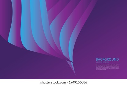 Gradient purple abstract background  vector design for cover , website, printing