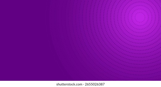 Gradient purple abstract halftone background
