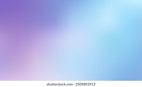 Gradient purple blue blur background. Abstract colorful illustration in luxury pastel style for cover. Beauty wall soft color smooth sweet tone lovely fresh empty space.