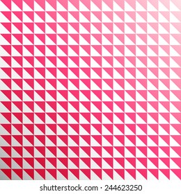 gradient purple color and white triangle polygon pattern background (vector)
