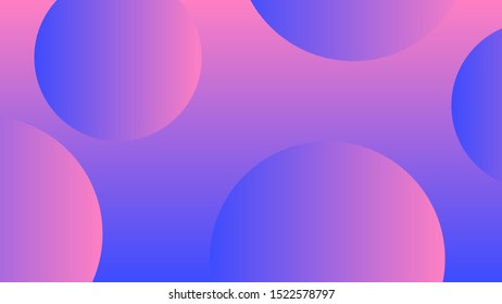 gradient purple pink color for background, violet purple circular pattern for wallpaper, abstract geometric round shape for banner, circle purple on gradient pink purple background for copy space