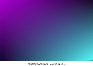Gradient Purple To Teal Abstract Background. gradation. simple background