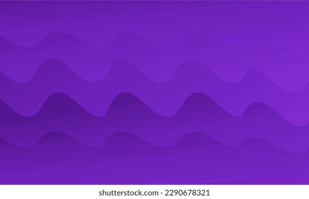 gradient purple wave abstract background.