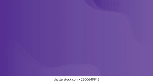 Gradient Purple Waves Abstract Background