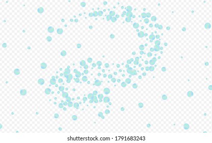 Gradient Rain Celebration Transparent Background. Magic Independence Polka Banner. Vector Card. Multicolored Abstract Background.