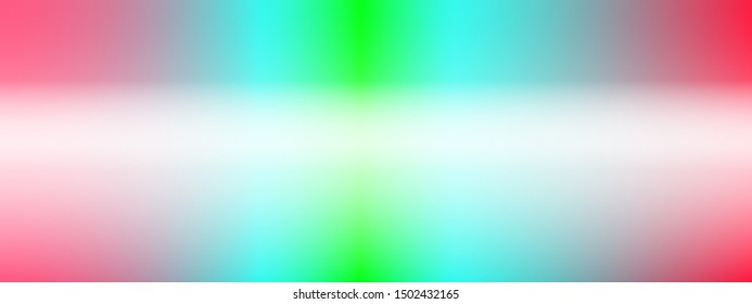 Gradient rainbow vector. Rainbow glowing neon light