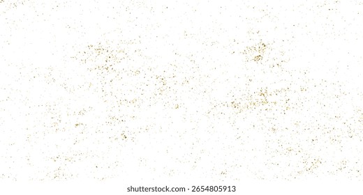 Gradient Random Glitter Frame. Art Confetti Card. Yellow Circle Party Pattern. Festive Dot Template. Gold Splash Design eps 10