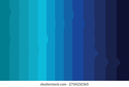 Gradient of rectangles with slight diffusion watercolor palette