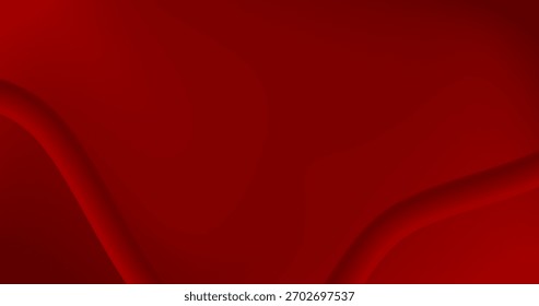 Gradient Red abstract background with Curve Pipe for Copy Space