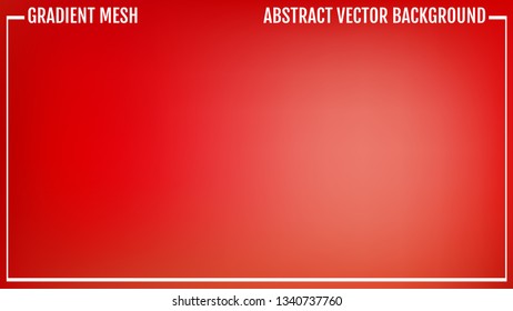 Gradient red abstract background. Vector illustration eps 10.