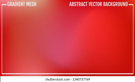 Gradient red abstract background. Vector illustration eps 10.