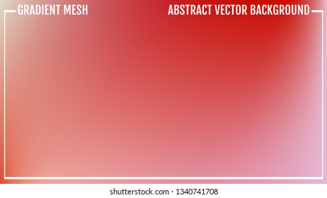 Gradient red abstract background. Vector illustration eps 10.