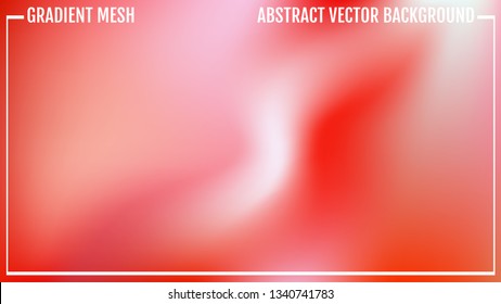 Gradient red abstract background. Vector illustration eps 10.