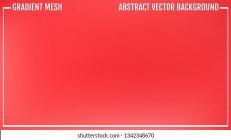 Gradient red abstract background. Vector illustration eps 10.