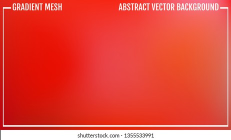 Gradient red abstract background. Vector illustration eps 10.